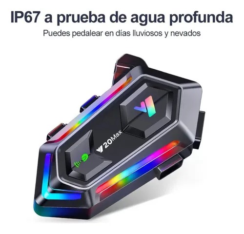 Miniatura 3 de Intercomunicador Con Bluetooth Y20 Max